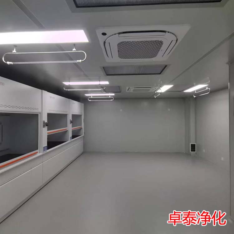 石家莊巴羅生物萬(wàn)級(jí)潔凈實(shí)驗(yàn)室裝修施工案例,河北潔凈室裝修廠家